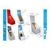 CMYK Green Cardboard Display Stands , Glossy Lamination Tri-fold Book Display thumbnail-1