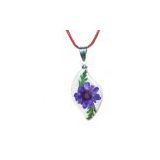 Real Flower Amber Necklace(crafts,gifts,souvenir ,novelties,gift promotion)