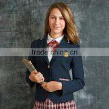 Cheap Winter Modern Blazer Middle School Uniform thumbnail-1