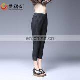 Good Quality Quick Dry High Waist Pleated Pants Girls Wearing Leggings Pants thumbnail-2