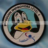 Penguin custom school clothing badge
