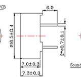 Piezoelectric Passive Buzze Scdz17*07 thumbnail-2
