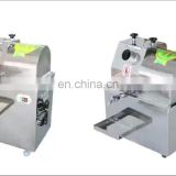 Commercial electric battery manual suger cane pressing juicer machine