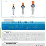 Compressed Air MINI MIDI MAXI With Pressure Gauge Air Source Treatment KLHFC Series Filter Regulator thumbnail-5