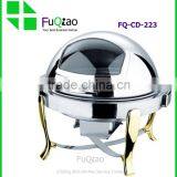 Hot Sale Restaurant & Hotel Supplies Stainless Steel Induction Chafing Dish With Glass Lid thumbnail-3