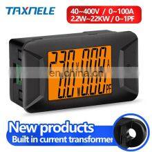 4 in 1 Meter Voltage Current Power Energy Meter Gauge AC 40-400V 100A Voltmeter Ammeter Watt Power Meter thumbnail-3
