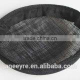 Wholesale 20cm Black Base Millinery Sinamay Hat Fascinator Base thumbnail-2