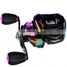 MicroTiny Little Fish Hunter Fishing Reel 9+1BB 7.2: Соотношение стекловолокно + нейлон Электроник покрытие цвет Baitcaster Рыбалка в море и на озере thumbnail-2