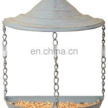 White Powder Coated Bird Feeder thumbnail-1