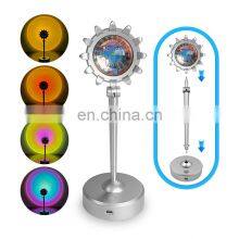 LAMHO Sunflower Sunset Red Rainbow Projector Lamp Sunset Projection Lamp Light Led Sunset Lamp Light thumbnail-1