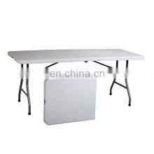 Factory Direct Supply Sturdy Rust Resistant Bar Banquet Plastic Folding Tables and Chairs for Events Outdoor Table