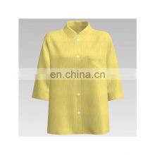 Manufacturer Custom Wholesale 100%c Sustainable Solid Two Layer Crepe Fabric