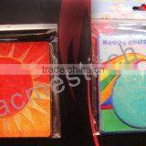 New Arrival Cup Mat / Embroidered Satin Cup Mat/coaster for Decoration & Gifts or Home and Office Use