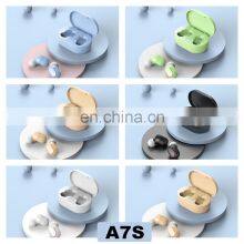 Factory Price for A7S Earphones Wired True HiFi Wireless E7S TWS Headphones I7s I12 Sport Earbuds Wireless Earphone thumbnail-3