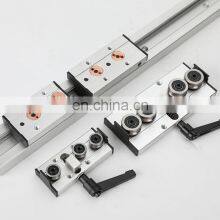 Double Axles Aluminum Linear Guides SGR20N With SGB20UU-4 Linear Block for CNC Machine