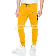 Contrast Side Panels Jogger Pant for Men Yellow Sweatpants Street Wear Fashion Track Pants Top Selling Supplier thumbnail-1