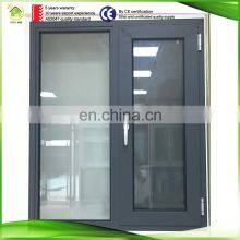Latest Custom Made Security Frame Designs Contemporary House Aluminum Double Glazed Casement Windows thumbnail-3