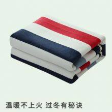 Rainbow 150cm*80cm Single Electric Blanket Pad Heating Bed Mat Winter Body Warmer Thermostat Under Blankets Heater 230V EU Plug