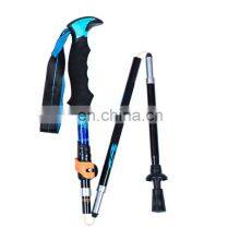 Walking Adjustable Trekking Pole Anti Shock Ultra Light Alpinism Poles