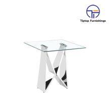 Home Adjustable Rectangular End Table Coffee Table With Shelf thumbnail-1