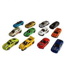 American Style Diecast Truck Vehicle Toys Carry Case With 12 Small Die Cast Cars thumbnail-4