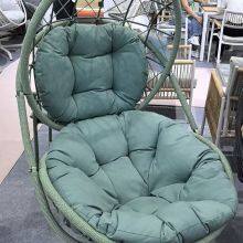 Factory Price Outdoor Durable PE Rattan Knock Down Swing Egg Chair thumbnail-4