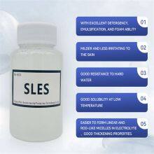 Chemical Sodium Lauryl Ether Sulfate SLES 70% Shampoo Additives Detergent Solvent Price