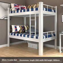 Professional Bunk Beds With Stairs and Storage HG-BB069 |Reinforced Profile Steel 180cm Height for Hostel and Boarding School-China Supplier for UK thumbnail-1