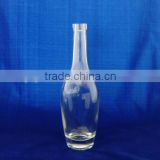 wholesale 16oz 450ml 500ml clear glass beer bottle with swing top