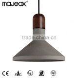 Modern Hanging Cement Color Pendant Lamp thumbnail-1