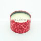 Red Scented Travel Tin Candle/Aromatic Metal Tin Candle and Metal Lid thumbnail-6