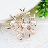 Christmas Silver Hanging Decorative Snowflakes Brooch Jewelry thumbnail-3