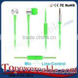 New Stuff Nylon Braid In-Ear Earphones Stereo Earbuds Headphone With Microphone For Samsung thumbnail-4