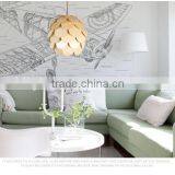 Modern Creative Style Elegant Wooden Pendant Lamp/lighting JK-8005B-32 LED Pendant Light