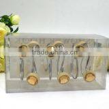 Polyresin Shower Curtain Hooks With Blue Gem thumbnail-2