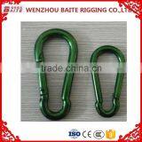 Wholesale Mini Carabiner Aluminum Hook ,Outdoor Embossed D Shaped Carabiner Bit Aluminum Snap Hook,Colorful Aluminum Hook thumbnail-6