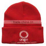 Wholesale Fashionable Good Quality Cheap Red Knitted Hat thumbnail-2