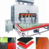 MDF Short Cycle Melamine Lamination Hot Press Machine,MDF Short Cycle Laminating Press