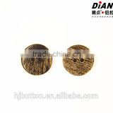 New horn skin button with Skin New Arrival Black Horn Buttons manufacturer Guangzhou Button Factory