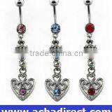 Belly Heart Ring thumbnail-1