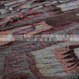 Diamond Hand Knotted Vintage Kilim Rug thumbnail-2