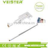 Veister Mini Flexible Extendable Selfie Stick, Hand Held Monopod Selfie Stick, Handheld Selfie Stick thumbnail-2