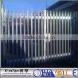 High Quality Palisade /palisade Fence /hot-dipped Galvanized Steel Palisade Fencing( 20 Years Professional Factory)