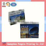 Customized Quick Delivery Color Notepad Kalender Flip Calendar