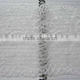 Manfacturer of Cheaper Elastic Trim Lace Design for Wedding Dress-APN4131y-15cm thumbnail-3