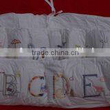 Hand Embroidered ABC Baby Bumper-quilt Set thumbnail-1