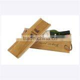 Natural Wood Single Wine Glass Box Wholesale thumbnail-3