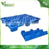1200*800mm Size Eruo Type Single Face Nine Leg Nestable Recycled Plastic Pallet thumbnail-1