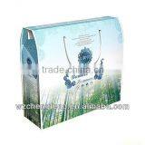 Custom White Corrugated Board Paper Box for Quilt Package