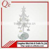 Clear Decorative Glass Christmas Tree With Beautiful Pendants